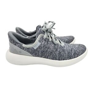 Kizik Madrid Eco Knit Handsfree Sneakers Men's 5 Womens 6.5‎ Heathered Gray